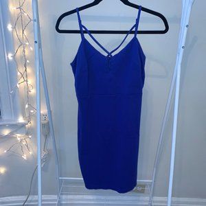 Guess Blue Strappy Party Dress